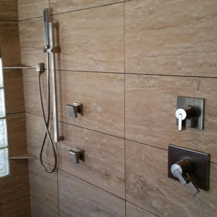 Shower fixture installation for Frozen Pipe Repair in Brookline